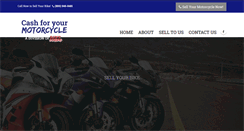 Desktop Screenshot of cashforyourmotorcycle.com